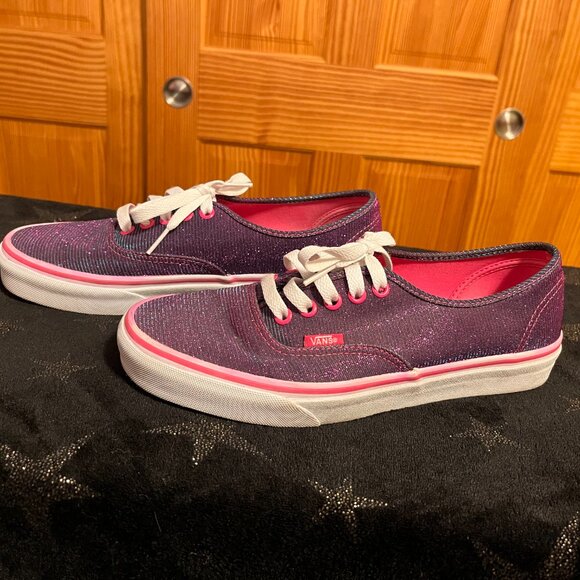 Vans MAGENTA SHIMMER shoe - Picture 2 of 4